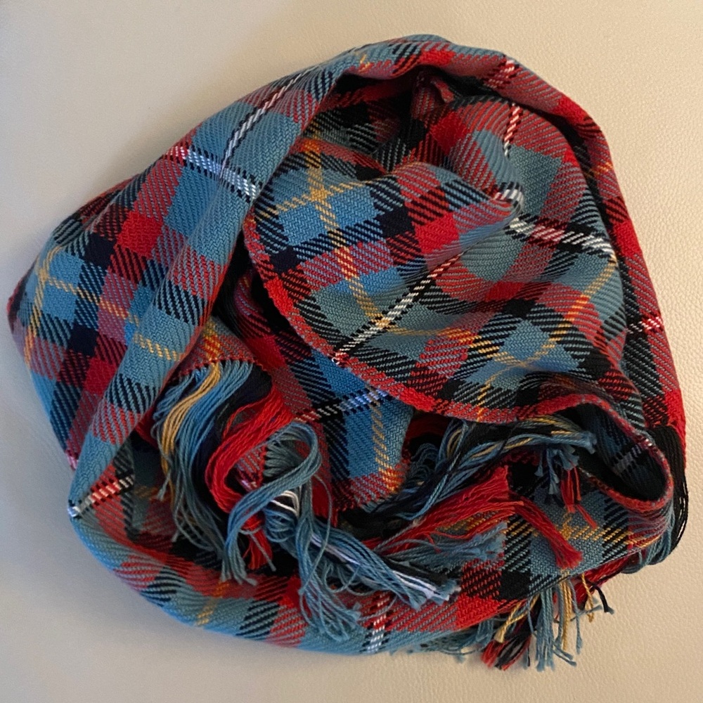 Donaldson Ancient Tartan Hand Woven Unisex Scarf 47” Plaid